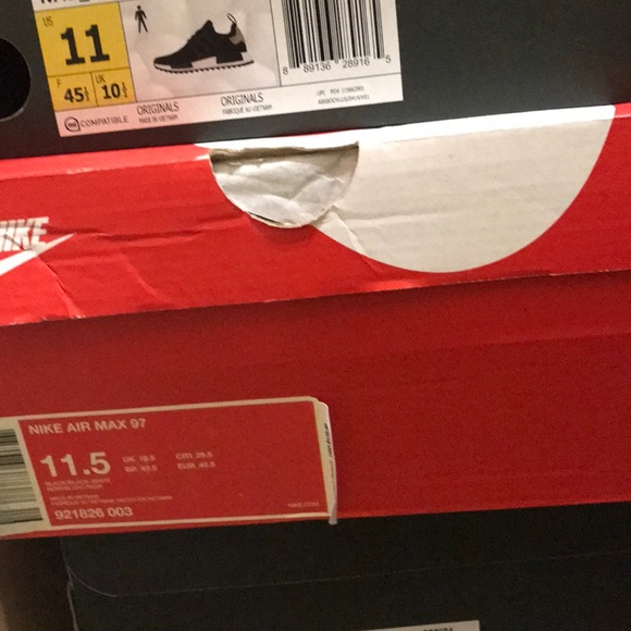 NIKE AIR MAX 97 US SIZE 11.5 - Picture 5 of 5